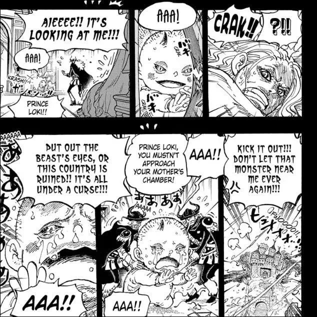 Discover the Tragic Past of Loki in One Piece Chapter 1,154