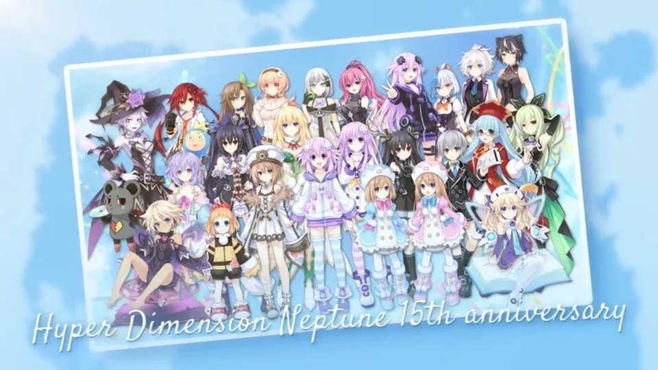 Hyperdimension Neptunia Celebrates 15th Anniversary with Special Video and Artwork