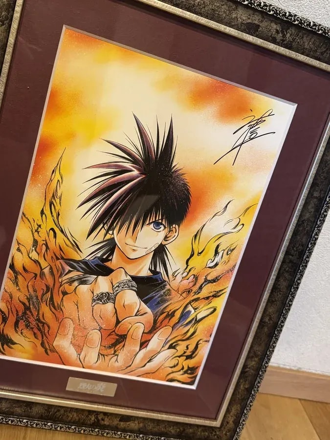 Unboxing the Stunning Flame of Recca Replica Illustration