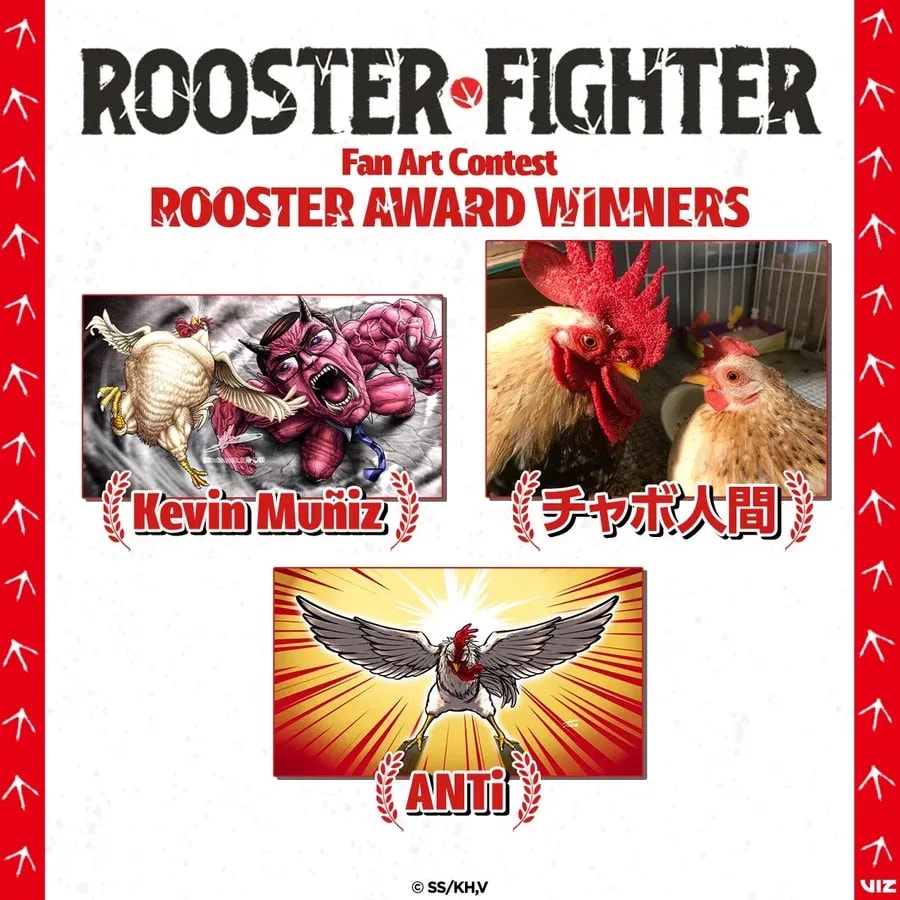Rooster Fighter Fan Art Contest Winners Announced!