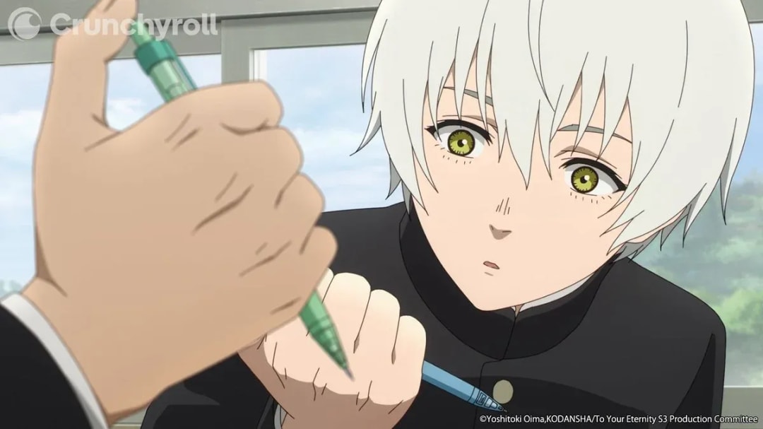 Fushi's High School Adventure in To Your Eternity Season 3