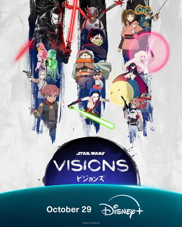 Explore the Origins: Star Wars: Visions Volume 3 Premieres on Disney Plus