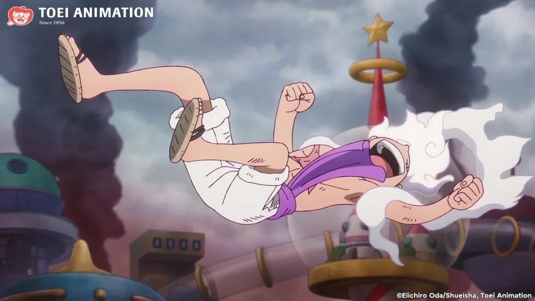 Luffy's Cheerful Reaction to a Notorious Pirate