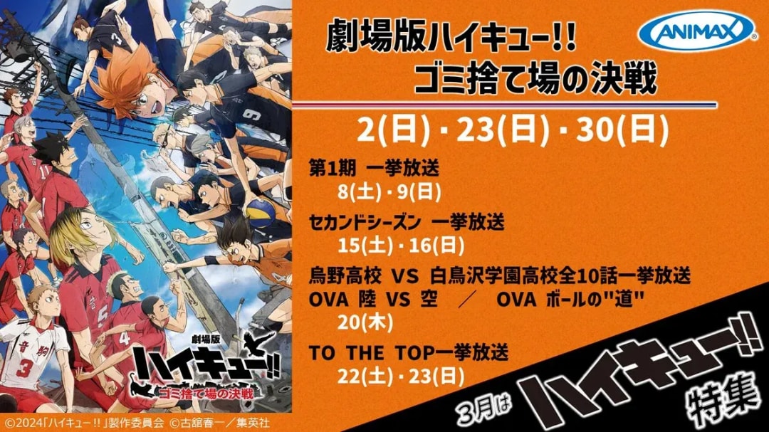 March Spotlight: Haikyuu!! Anime Marathon