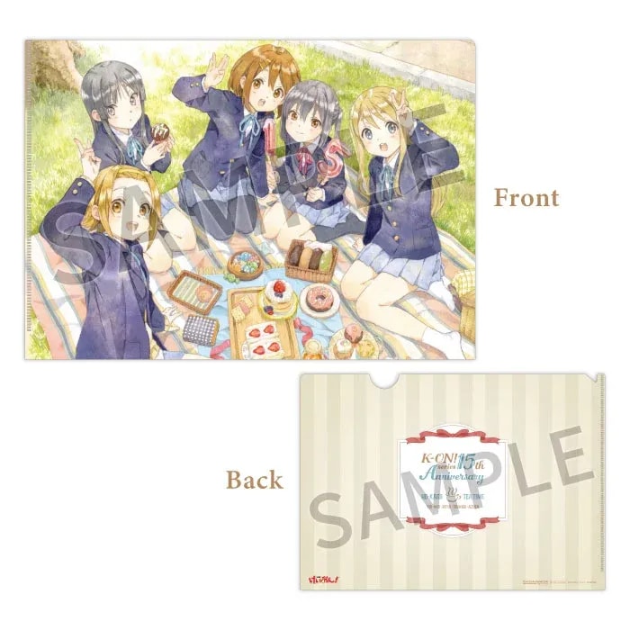 Celebrate the K-ON! Series with the 15th Anniversary Clear File Restock!