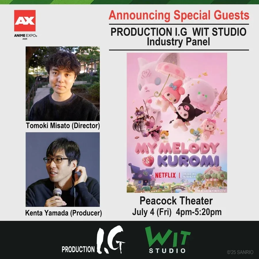 Join the Exclusive Production IG and WIT STUDIO Panel at Anime Expo 2025!