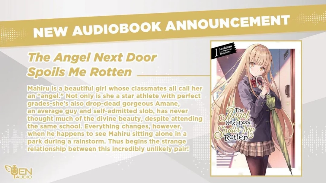 The Angel Next Door Spoils Me Rotten: New Audiobook Release