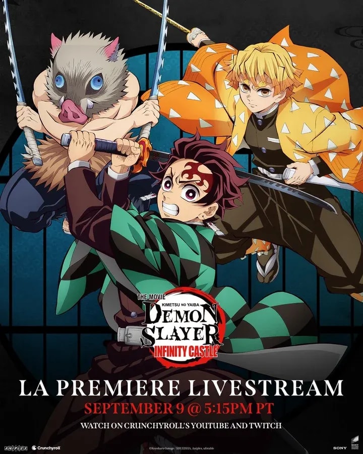 Don't Miss the Demon Slayer: Kimetsu no Yaiba LA Premiere Livestream!