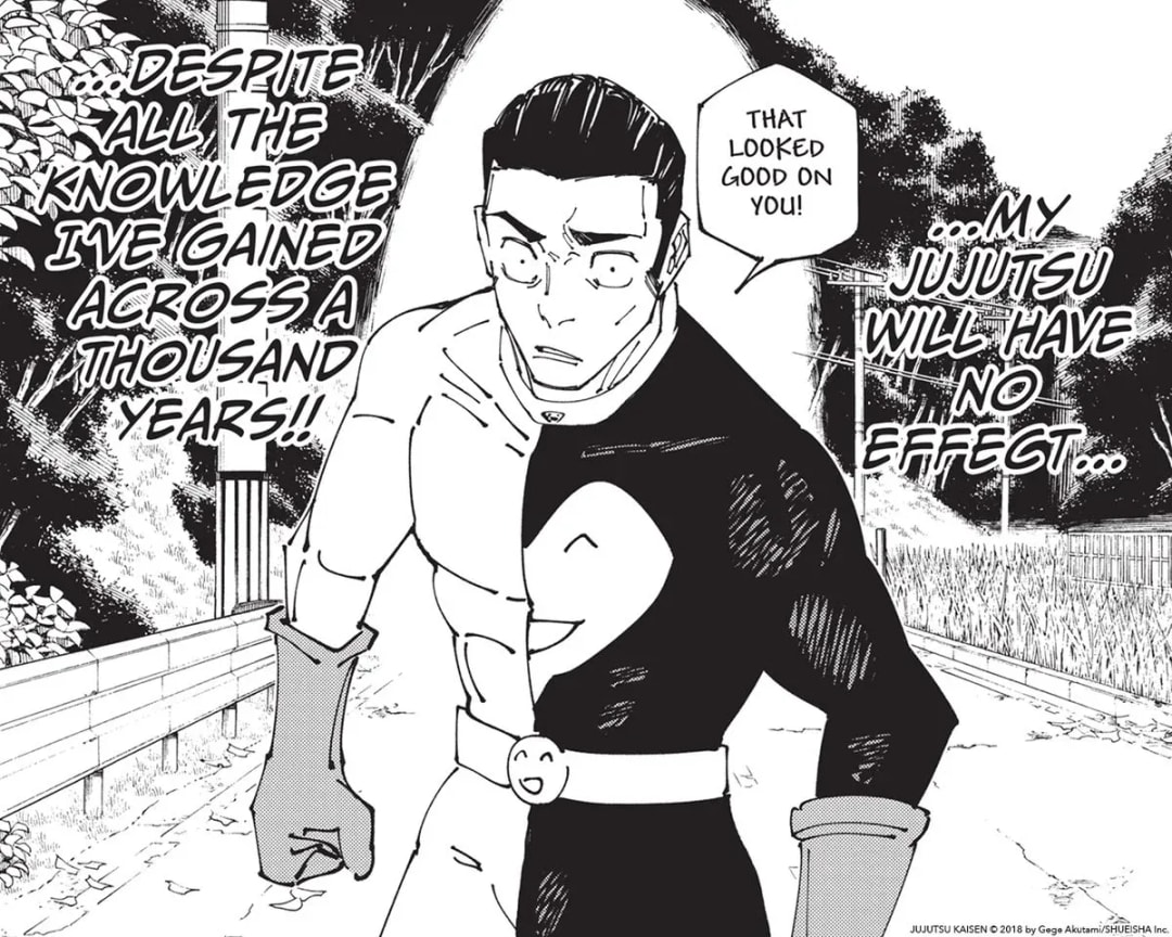 Kenjaku's Millennium of Jujutsu Mastery in Jujutsu Kaisen