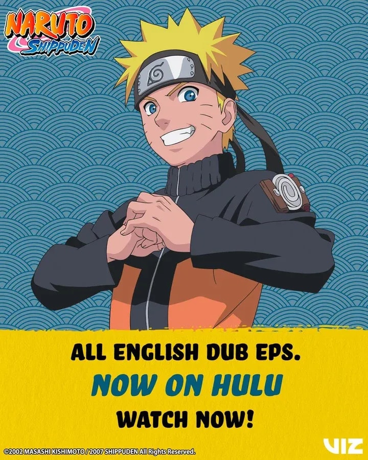 Stream All 500 Naruto Shippuden Episodes on Hulu Now!