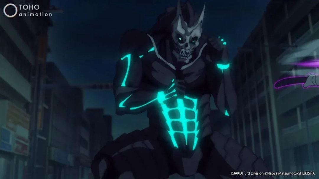 Epic Moment: Kafka Consumes Hoshino's Blade in Kaiju No. 8
