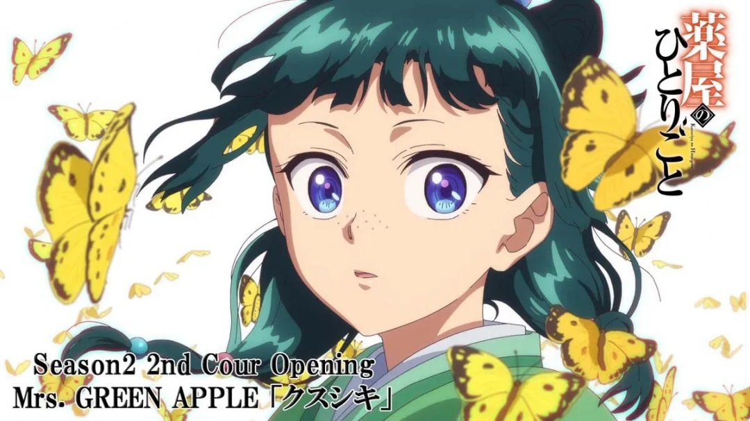 "The Apothecary Diaries" Season 2 Continues with a Stunning New OP by Mrs. GREEN APPLE!