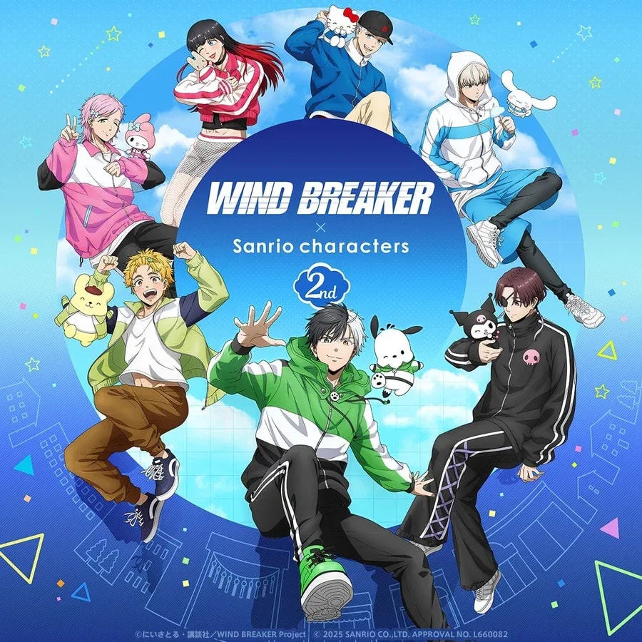WINDBREAKER and Sanrio Characters Collaboration: Event Details and Special Offers