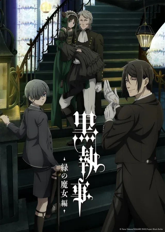 Free Streaming of Black Butler: The Green Witch Arc