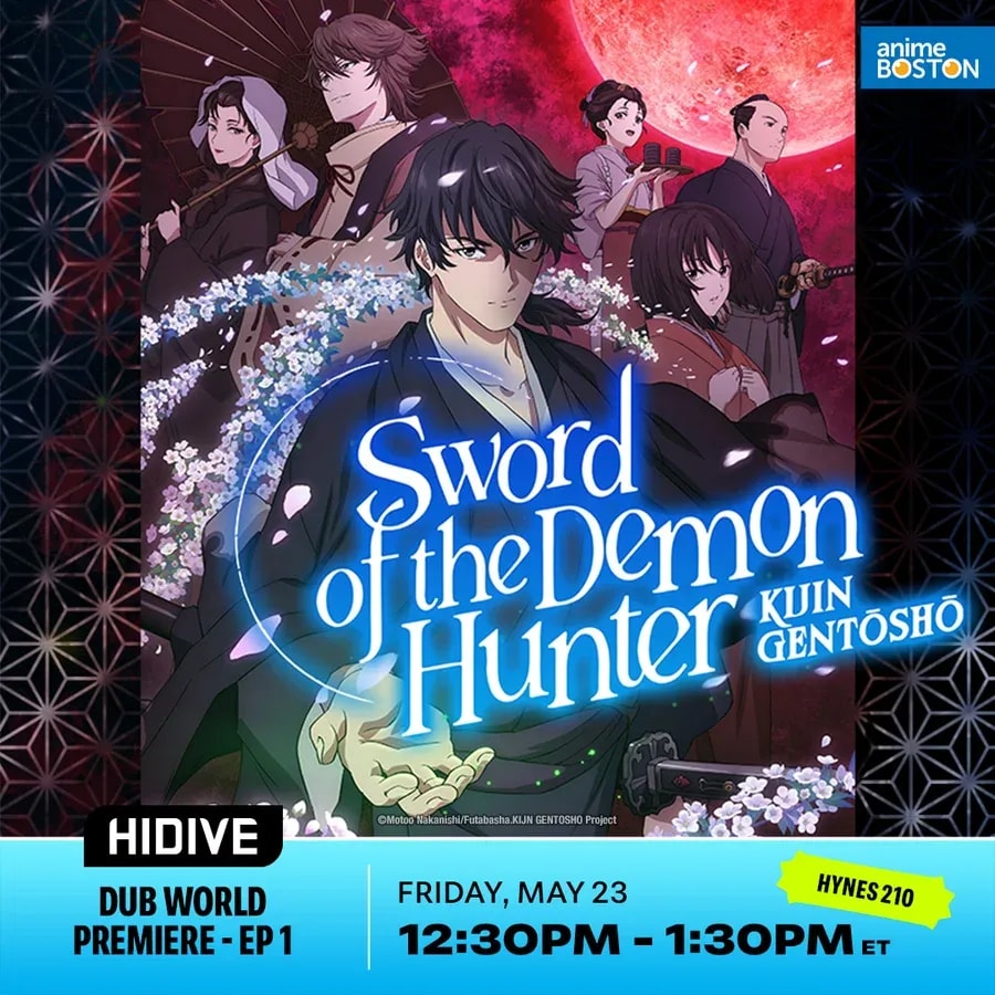 Sword of the Demon Hunter English Dub Premieres at Anime Boston