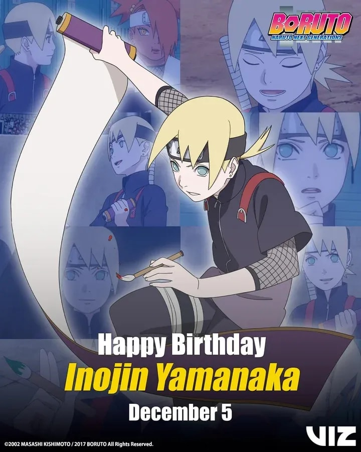 Celebrating Inojin's Birthday: The Hidden Leaf's Talented Artist