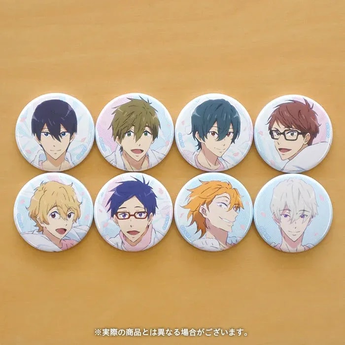 Free!FS: Golden Blossoms Can Badge Collection Restocked