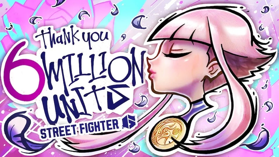 Street Fighter 6 Celebrates Six Million Sales with Special Artwork Release