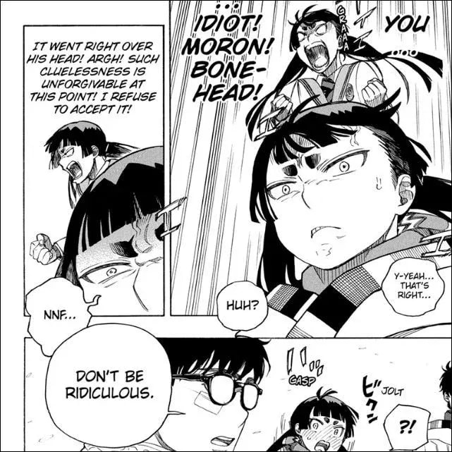 Romantic Mishaps: Blue Exorcist Chapter 158 Now Available