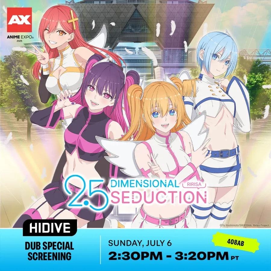 Must-See for Cosplayers: 2.5 Dimensional Seduction English Dub at Anime Expo