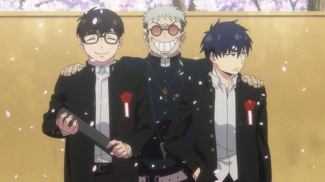 Celebrating Father's Day with Blue Exorcist