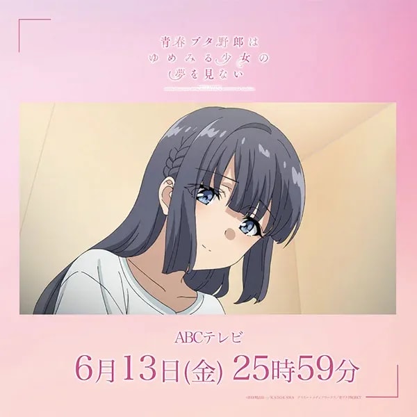 Countdown to 'Rascal Does Not Dream of a Dreaming Girl' Broadcast