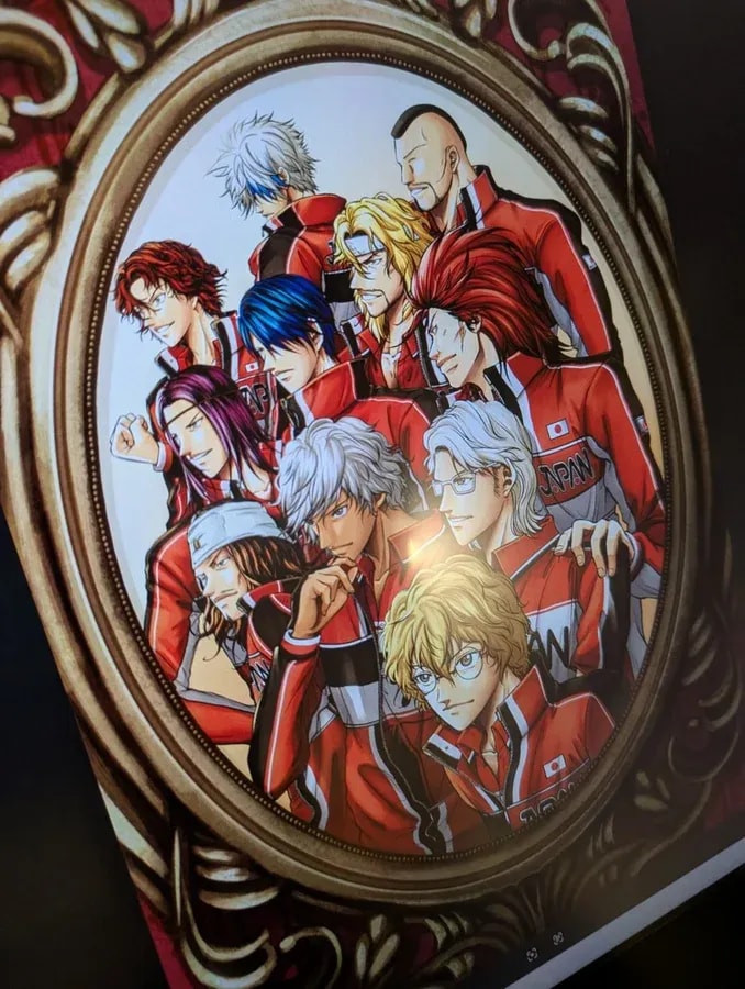 Discover 'GENIUS': The Ultimate Fan Book for Japanese High School Tennis Enthusiasts