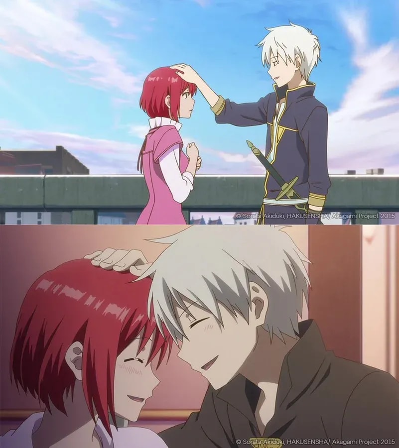 The Delight of Head Pats in Snow White with the Red Hair