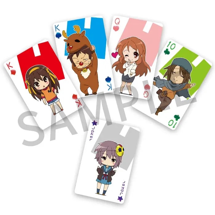 Now Available: The Melancholy of Haruhi Suzumiya Parapara Trump Ver.2