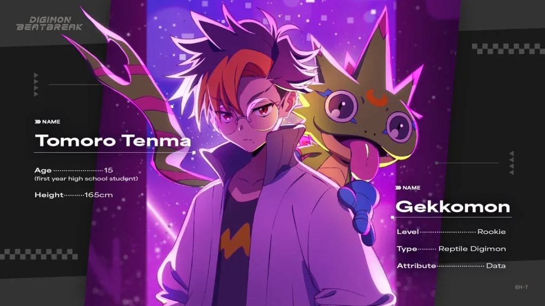 New Digimon Beatbreak Anime: Meet the Protagonist and Partner Digimon
