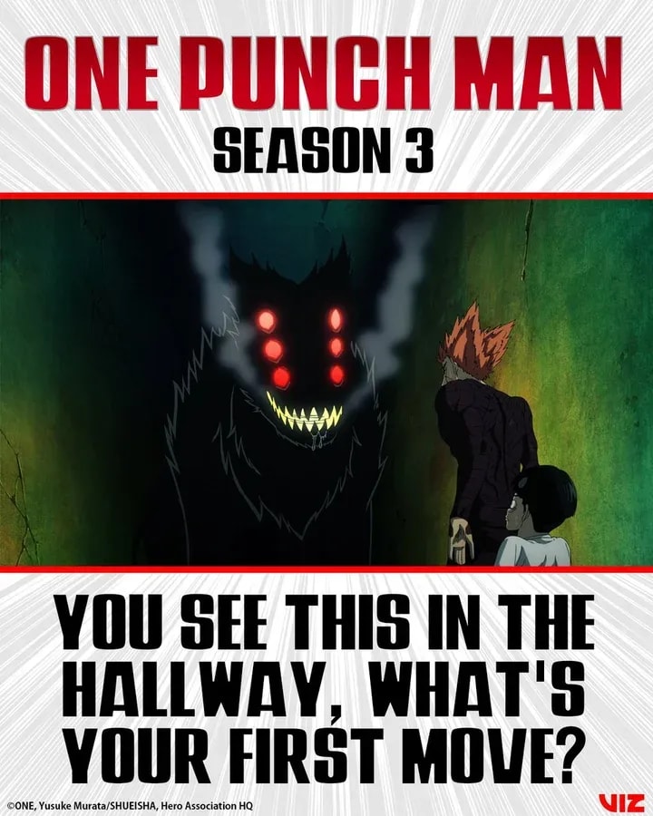 One-Punch Man Season 3 Episode 5: A Test of Bravery