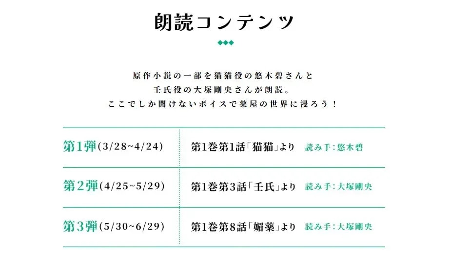 Exclusive Shinkansen Experience: 'The Apothecary Diaries' Reading
