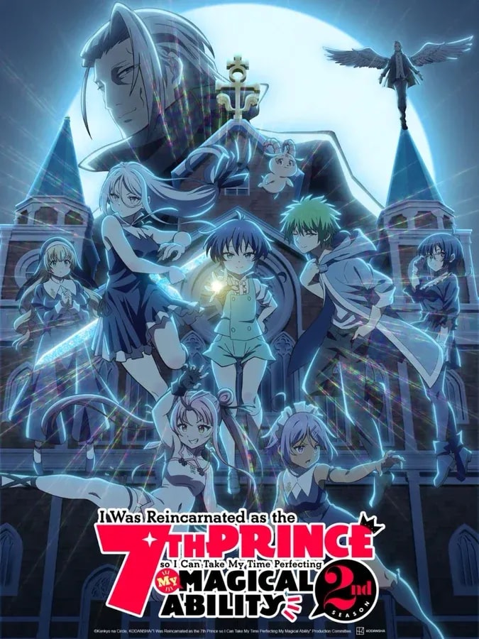 Get Ready for the English Dub of 'I Was Reincarnated as the 7th Prince' Season 2