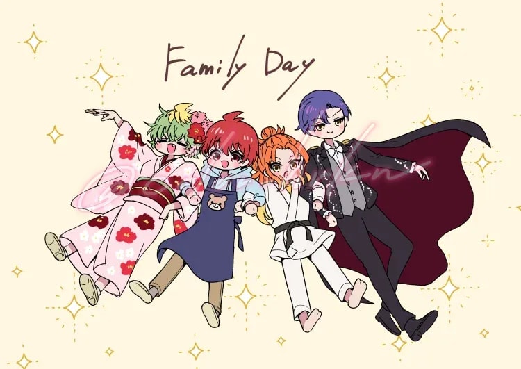 Celebrating Family Day with Teino Three Sisters
