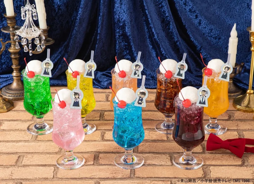 Explore the Detective Conan Cafe's Exciting Late Menu!