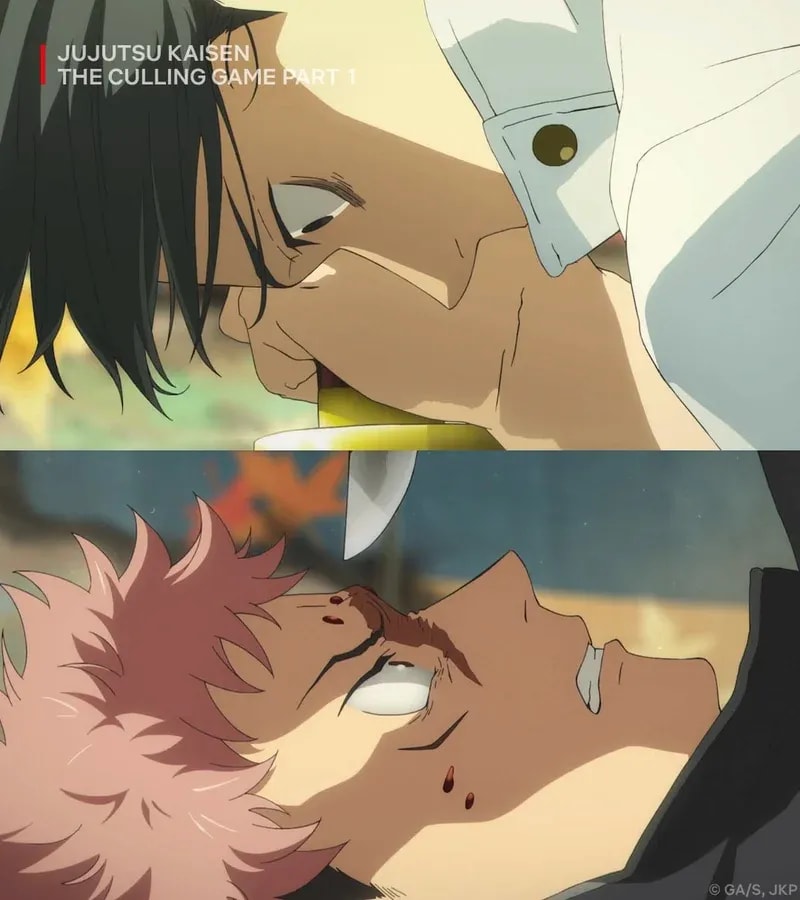 Epic Showdown: Executioner Battles the Vessel of the King of Curses in Jujutsu Kaisen