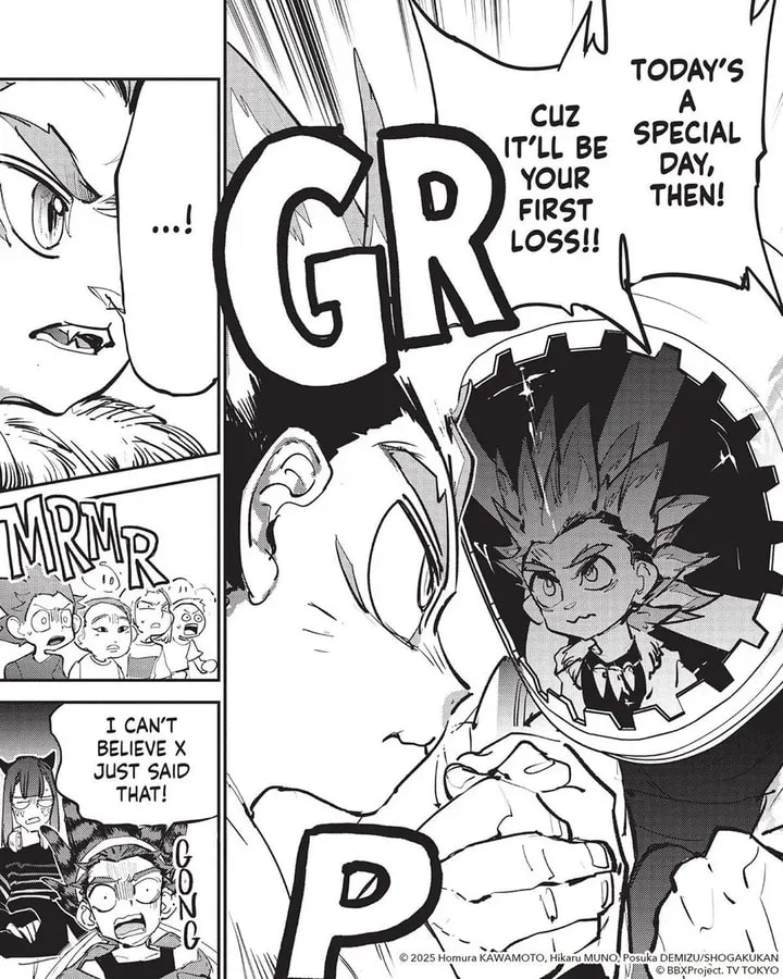 Intense Rivalry Unfolds in Beyblade X Volume 2