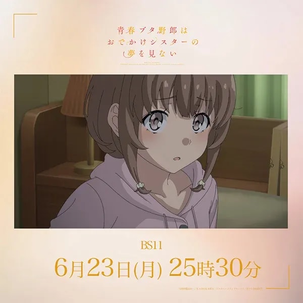 Countdown to 'Rascal Does Not Dream of a Sister on an Outing' Broadcast