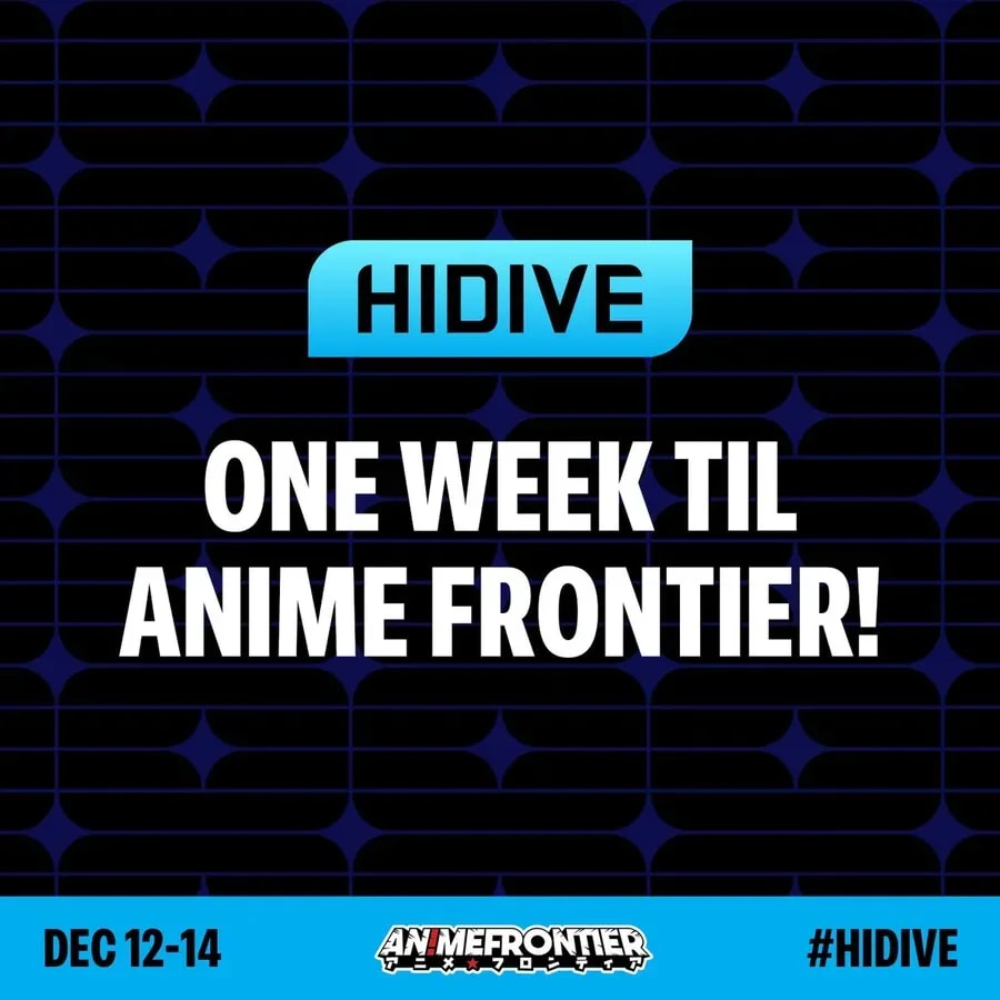 Countdown to Anime Frontier TX: Just One Week to Go!