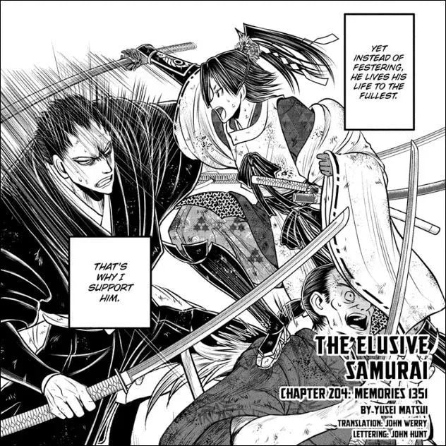 The Elusive Samurai: Tokiyuki's Unyielding Spirit in Chapter 204