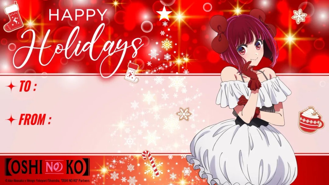 OSHI NO KO Christmas Countdown: A Unique Holiday Tradition