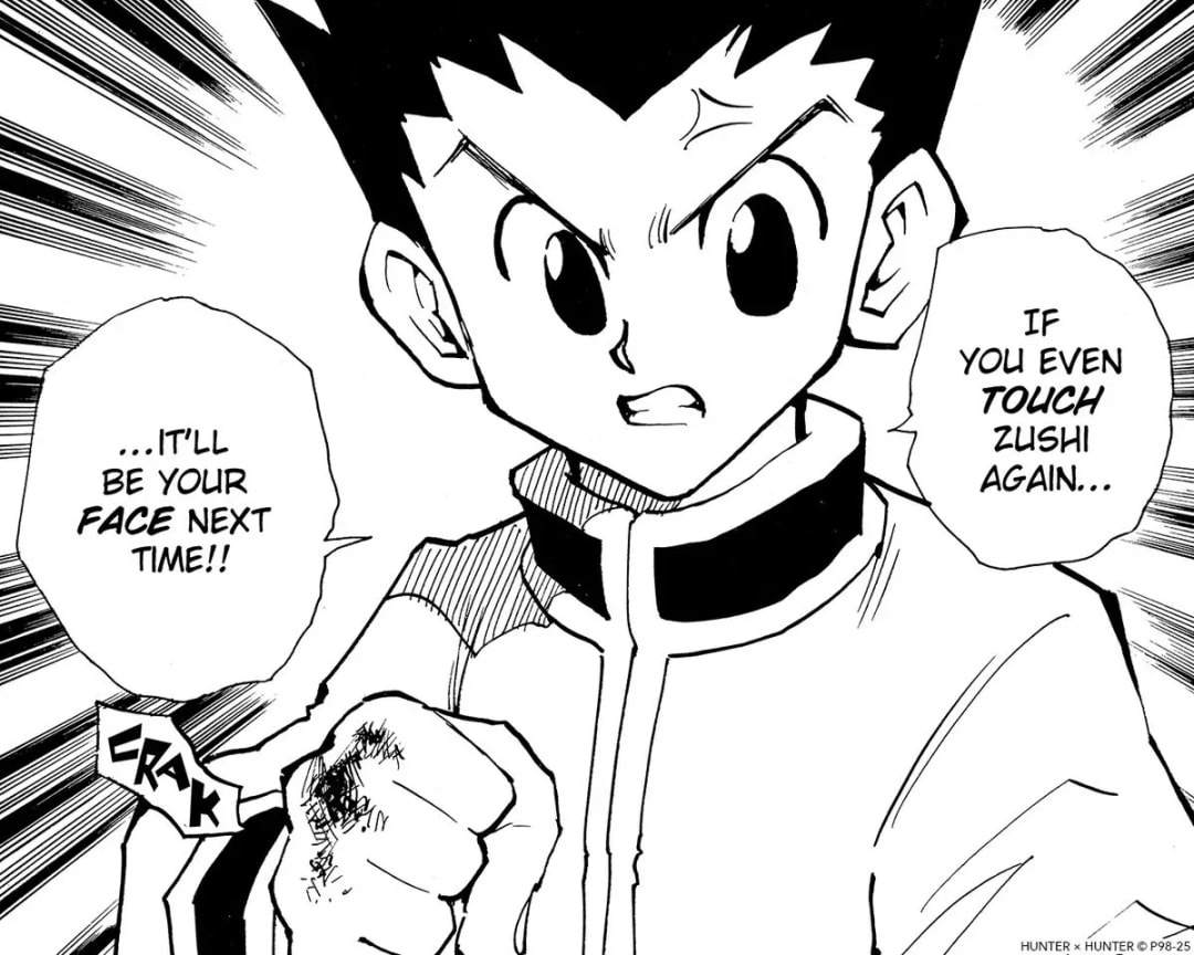 Gon's Unyielding Promises in Hunter x Hunter