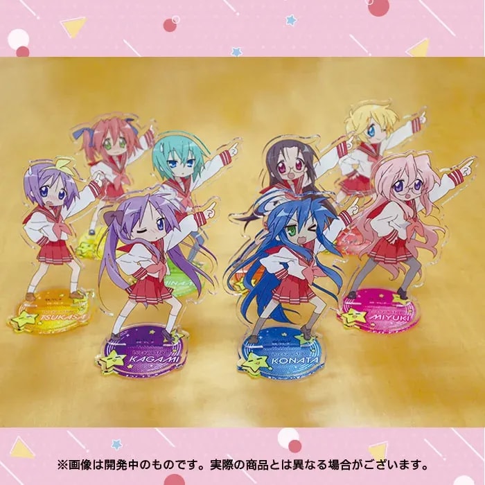 Lucky☆Star Merchandise Alert: Acrylic Stands and Para Para Trump Cards Back in Stock!