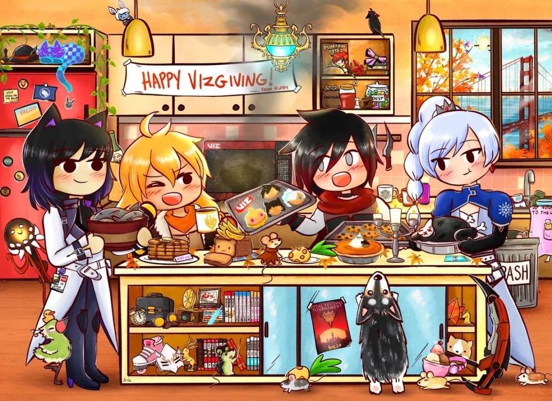 Celebrate Thanksgiving with Team RWBY's Heartfelt Wishes