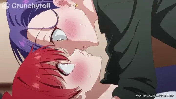 Yuu and Kazuki's Unexpected Kiss in 'Dealing with Mikadono Sisters Is a Breeze'