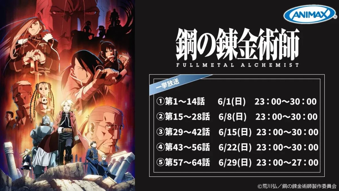 Don't Miss the Fullmetal Alchemist Marathon: Episodes 43-56