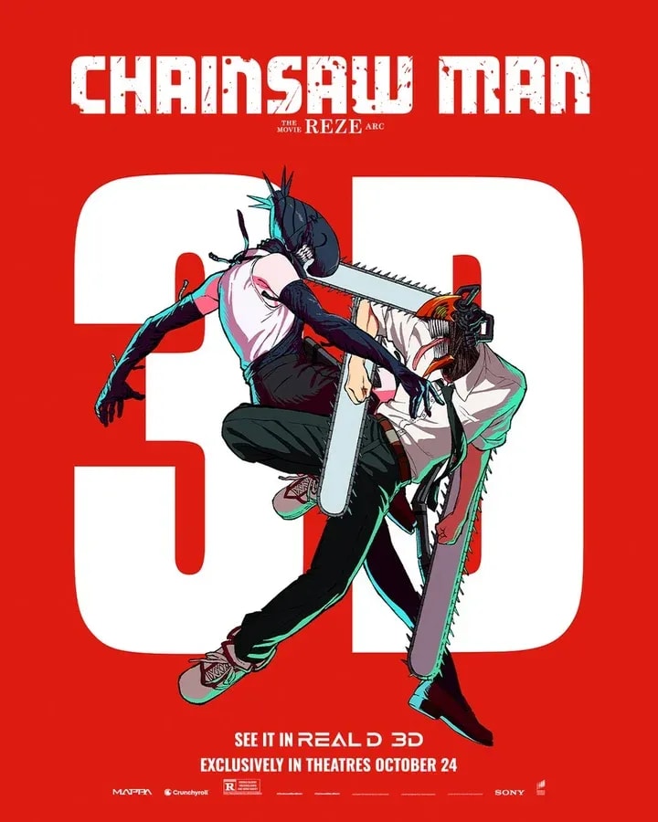 Experience Chainsaw Man: Reze Arc Movie in 3D