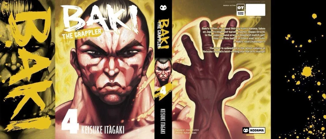 Kaio Retsu's Power Unleashed: Preorder Baki the Grappler Volumes 3 & 4 Now!