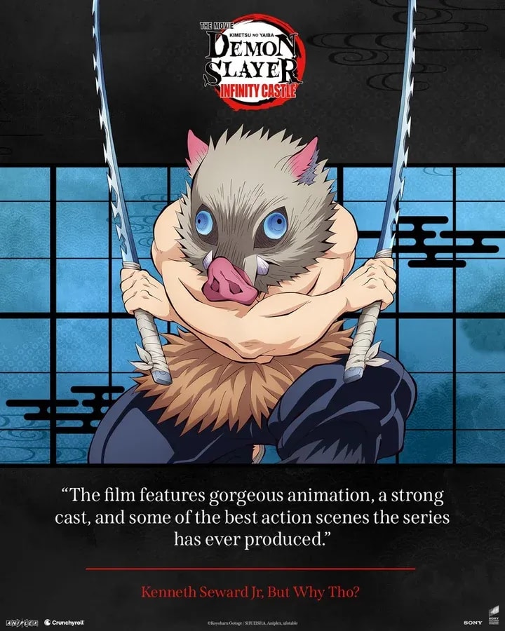 Don't Miss Demon Slayer: Kimetsu no Yaiba Infinity Castle in Theatres This Year