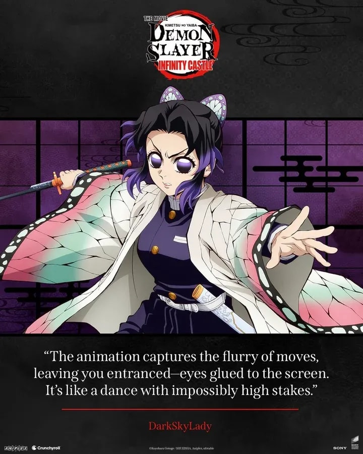 Demon Slayer: Kimetsu no Yaiba Infinity Castle Dominates Box Office for Two Consecutive Weekends